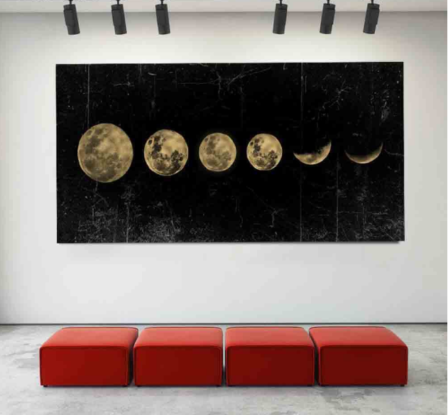 NightSky Eclipse Canvas