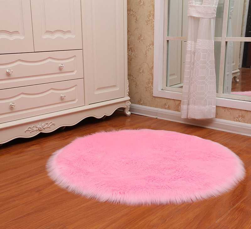 FauxSheepskin Bedroom Carpet