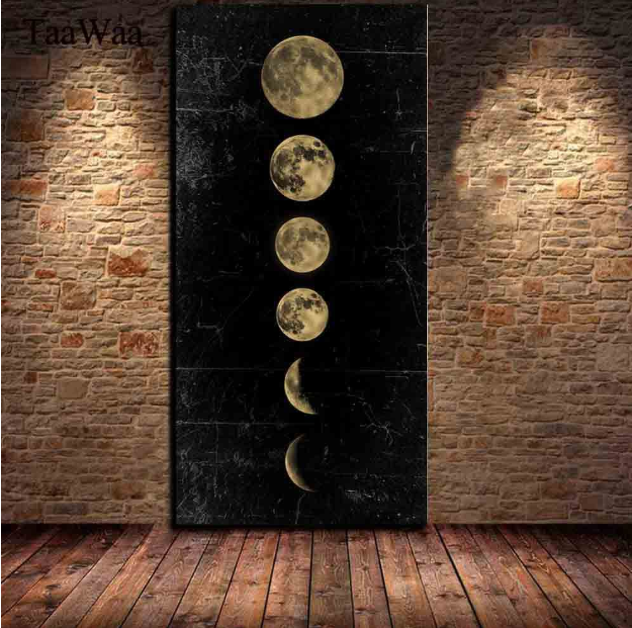 NightSky Eclipse Canvas