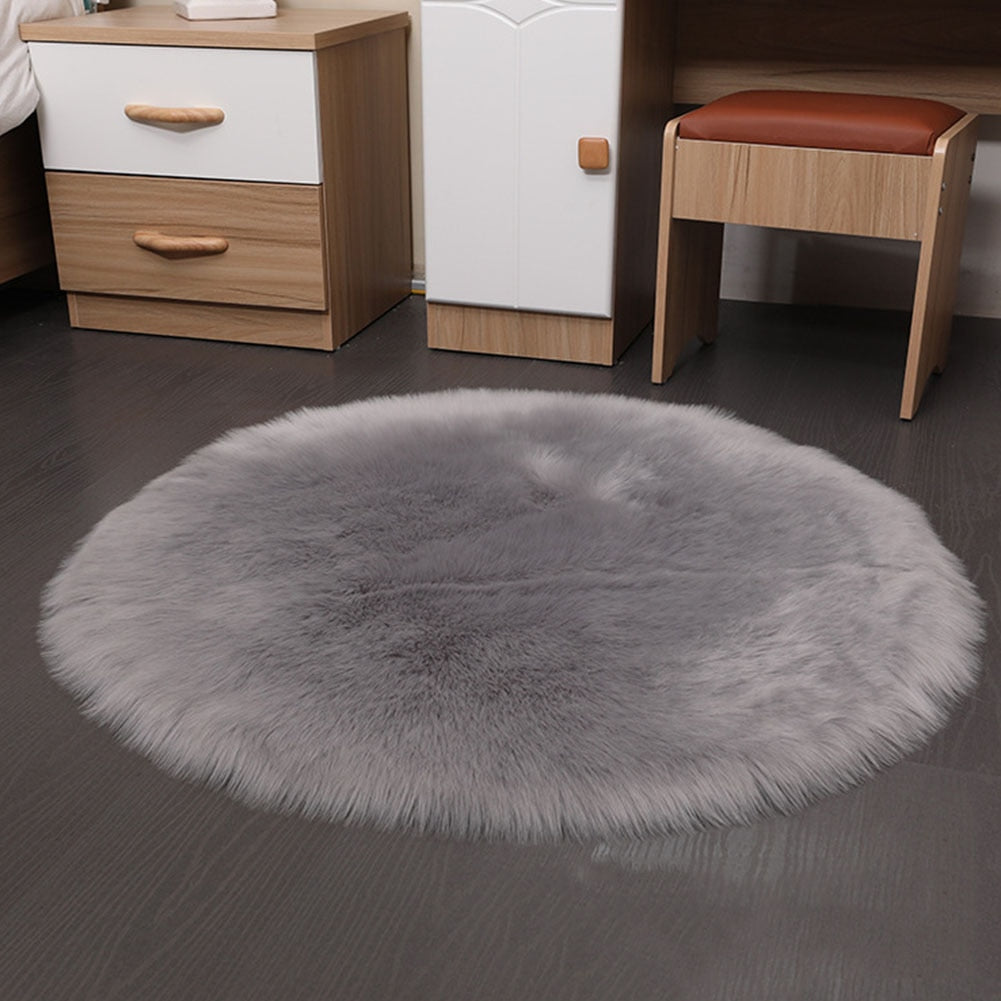 FauxSheepskin Bedroom Carpet